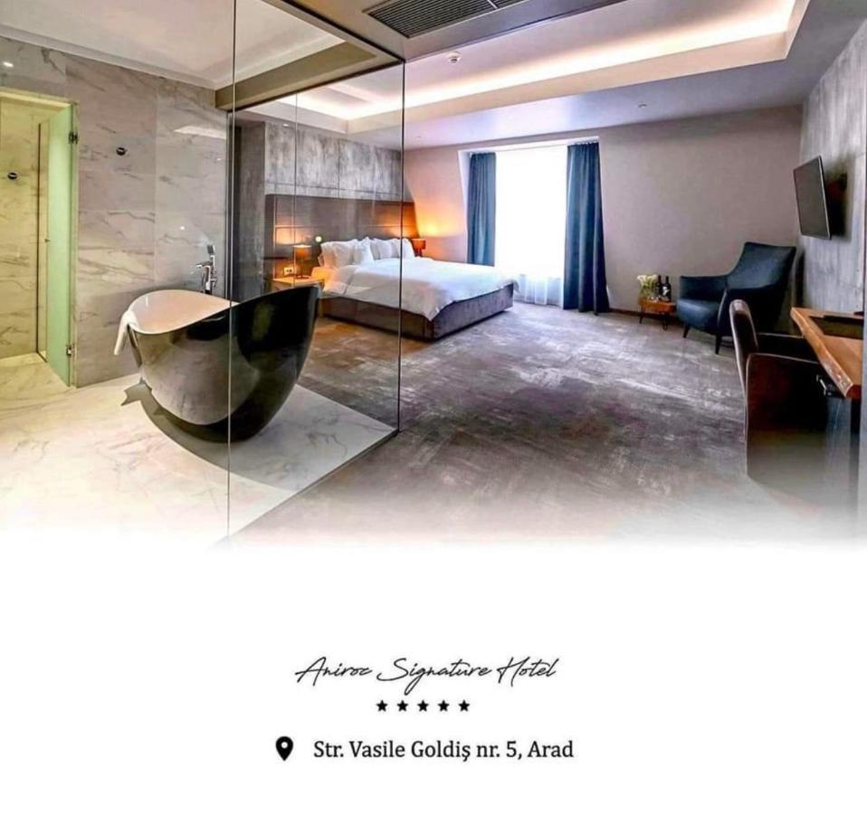 Aniroc Signature Hotel Arad Bagian luar foto